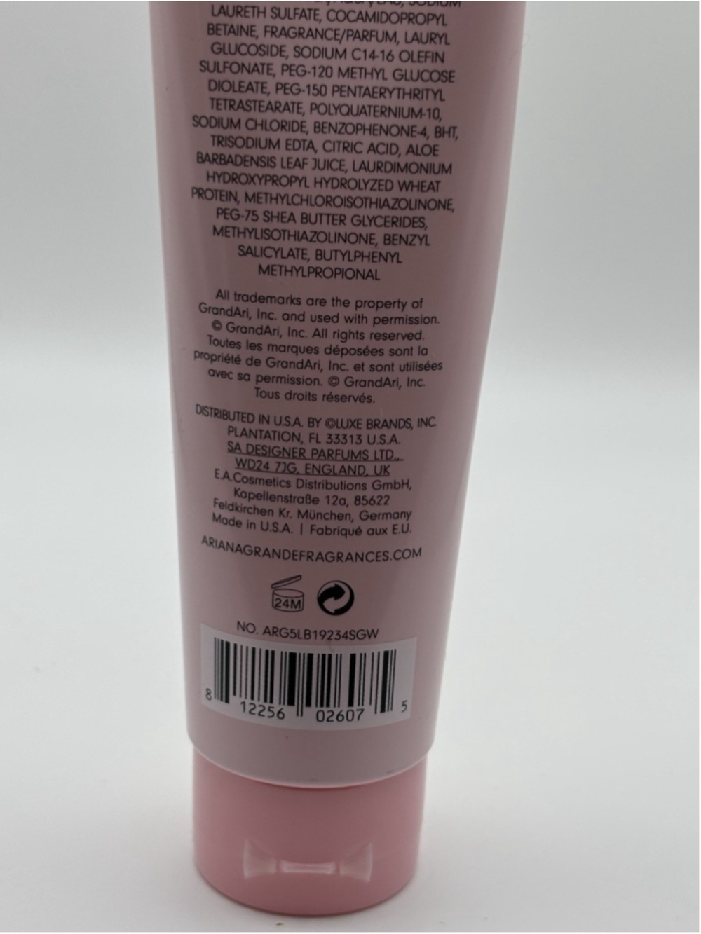 Thank You Next Bath & Shower Gel By Ariana Grande 3.4oz. - Picture 6 of 6